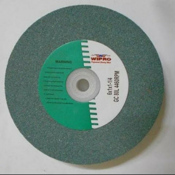 Batu Gerinda Wipro 10" x 1" x 1 1/4" Gc 80 Wipro Grinding wheel