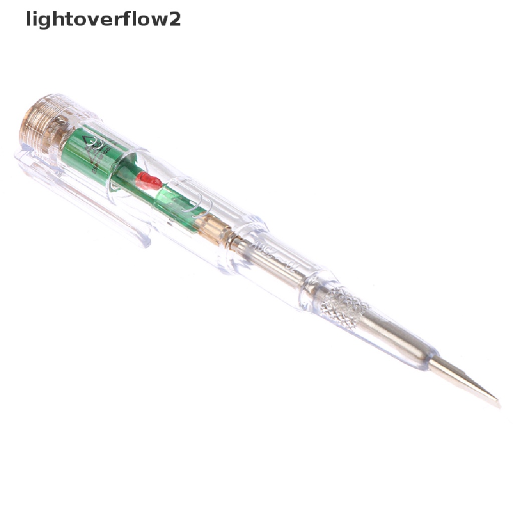 (lightoverflow2) Pena Tester Tegangan Listrik Dengan Lampu LED (ID)