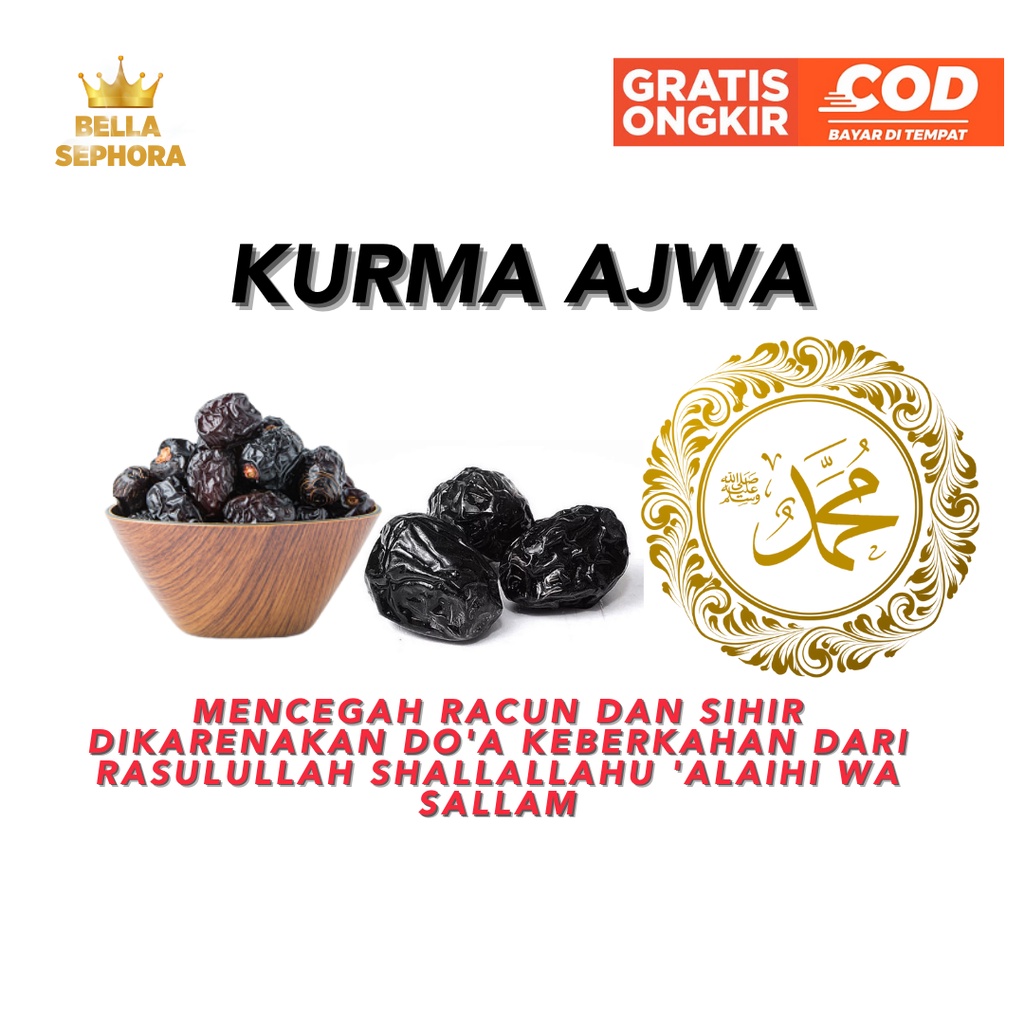 

Kurma Ajwa Original Madinah Original 100% Premium Quality