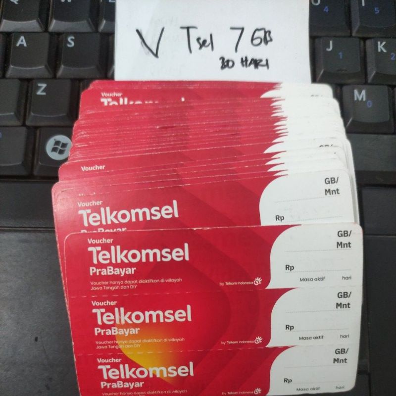 Voucher Telkomsel 7.5GB 30Hari Jateng DIY
