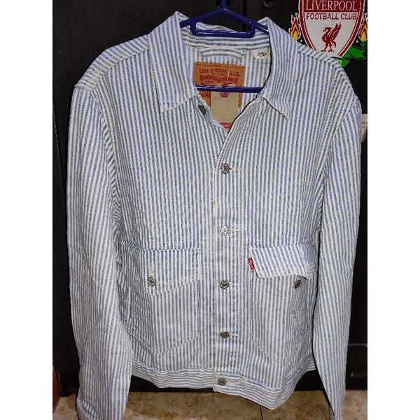 LEVIS MEN'S AT WORK TRUCKER JACKET