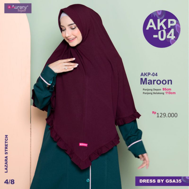 KHIMAR SYARI AKP 04 AURANY