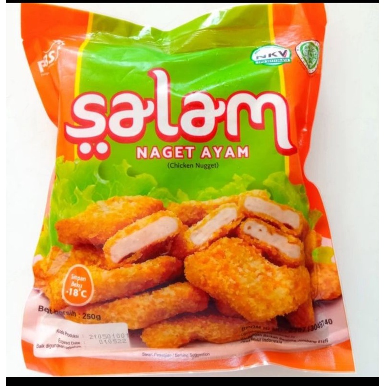 

SALAM NUGGET AYAM 250G