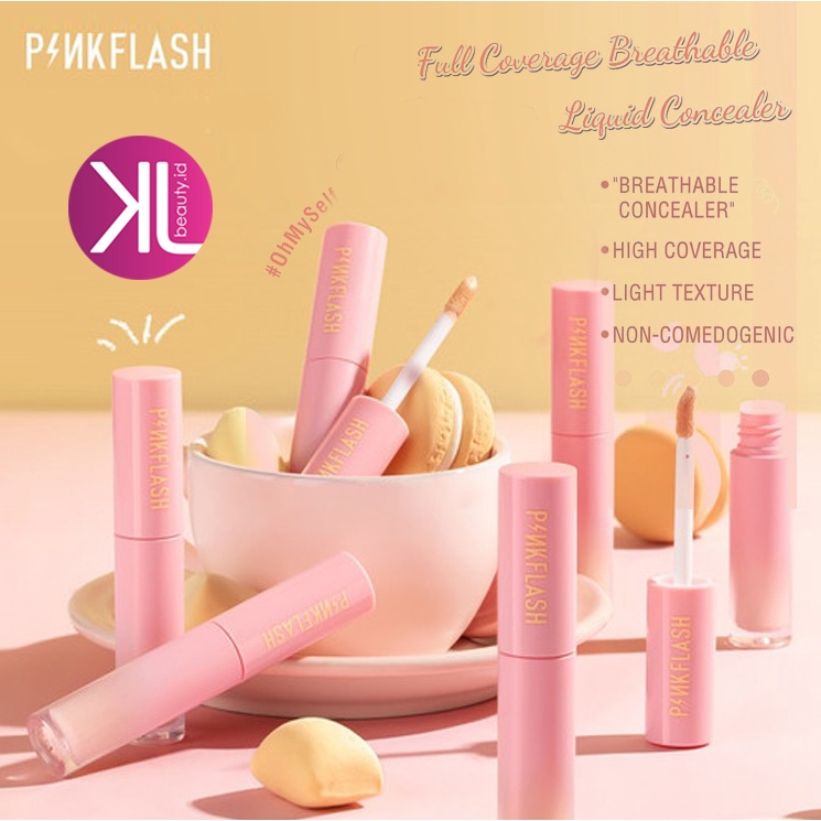 PINKFLASH OhMyBreath Breathable Liquid Concealer