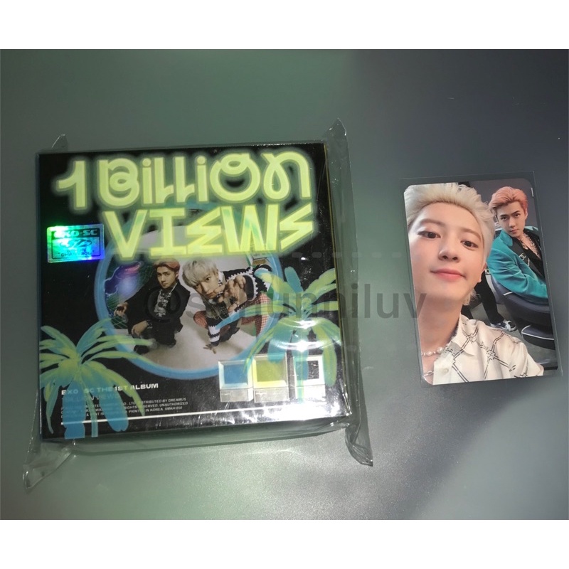 KIHNO ALBUM EXO-SC 1 BILLION VIEWS UNSEALED PARADISE WITH PC