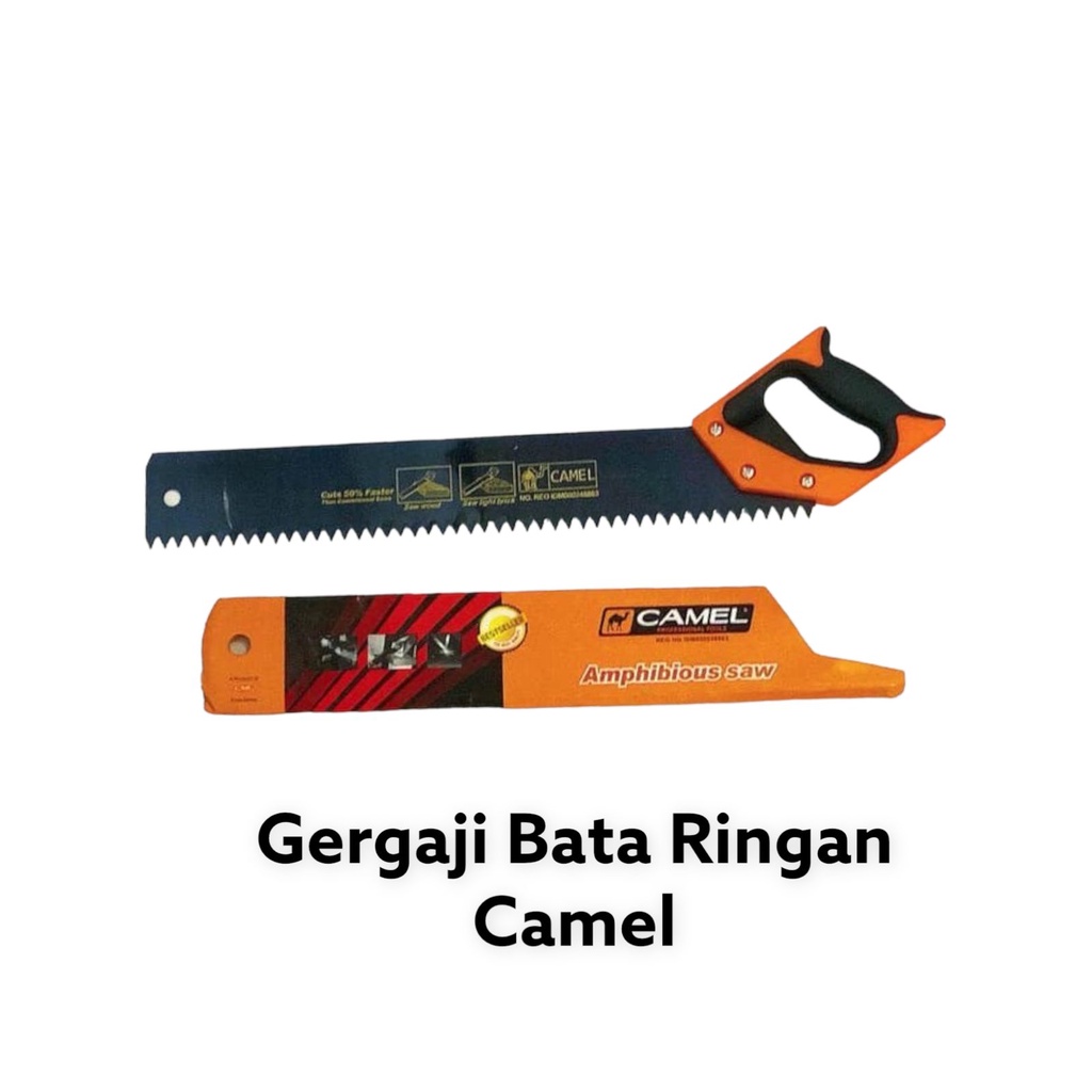 GEREGAJI HEBEL CAMEL/GERGAJI BATA RINGAN CAMEL/PEMOTONG BATA RINGAN