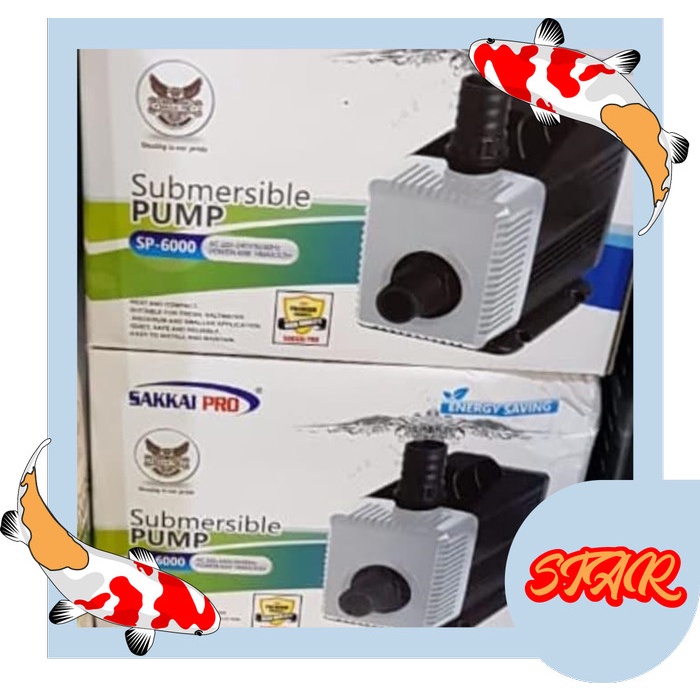 pompa celup pompa luar air canister diy SAKKAI PRO SP 6000
