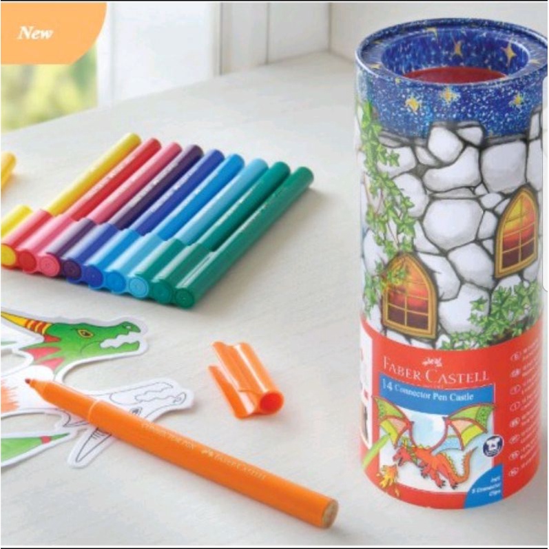 

Faber Castell Connector 14 Pens Tin
