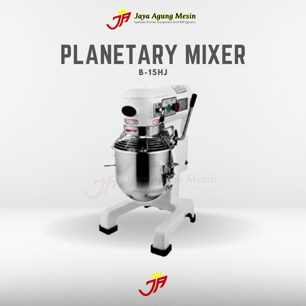 Jual Planetary Mixer Getra 15 Liter Type B-15HJ / B15 HJ / B15-HJ ...