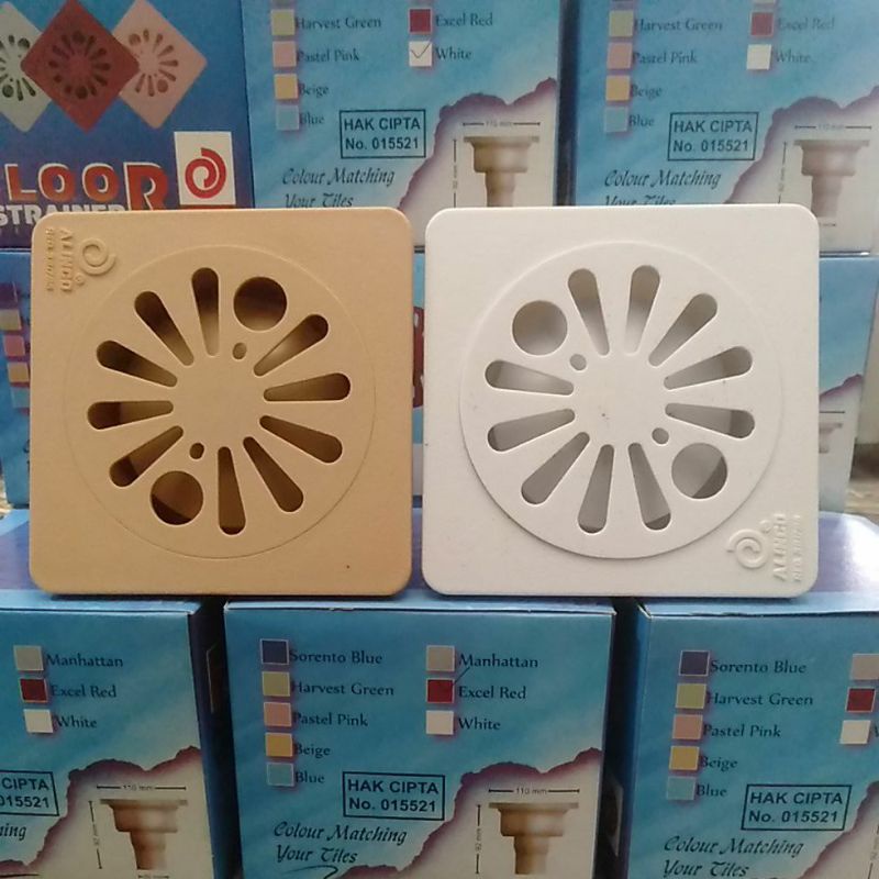 AFUR KAMAR MANDI PVC ALINCO (FLOOR DRAIN) (SARINGAN GOT) KAMAR MANDI