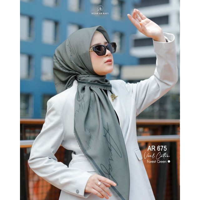 jilbab ar rafi terbaru✔️ scarf eksklusif ArRafi AR 675 hijab jilbab segi empat premium segi4 ARRafi 