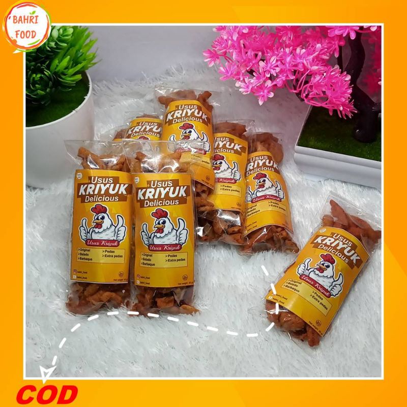 

USUS KRIYUK KEMASAN MINI 40 GR BAHRI FOOD