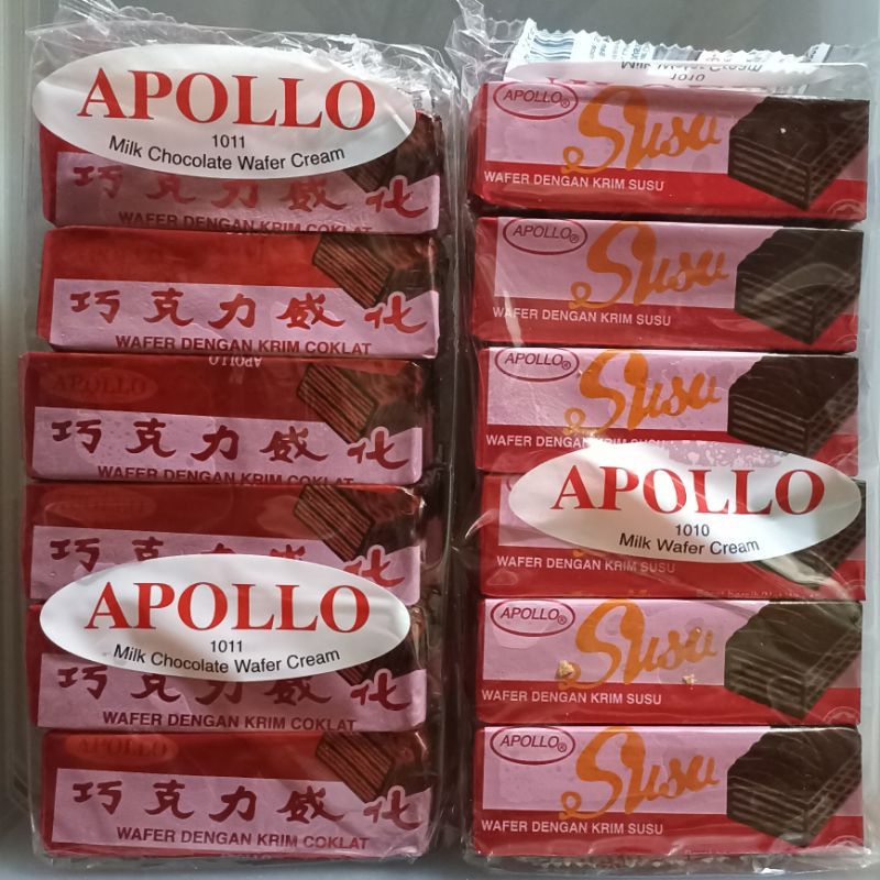 

Apollo Wafer Coklat/ Susu Original Malaysia