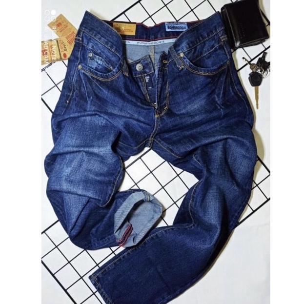 CELANA JEANS BOMBOGIE PRIA PREMIUM IMPORT BAYAR DI TEMPAT/Celana jeans pria boombogie premium