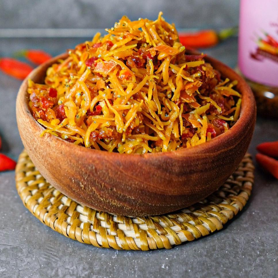 

BIG PROMO SAMBAL BU DJUI Crispy Terbang Teri Kecombrang 2587 の