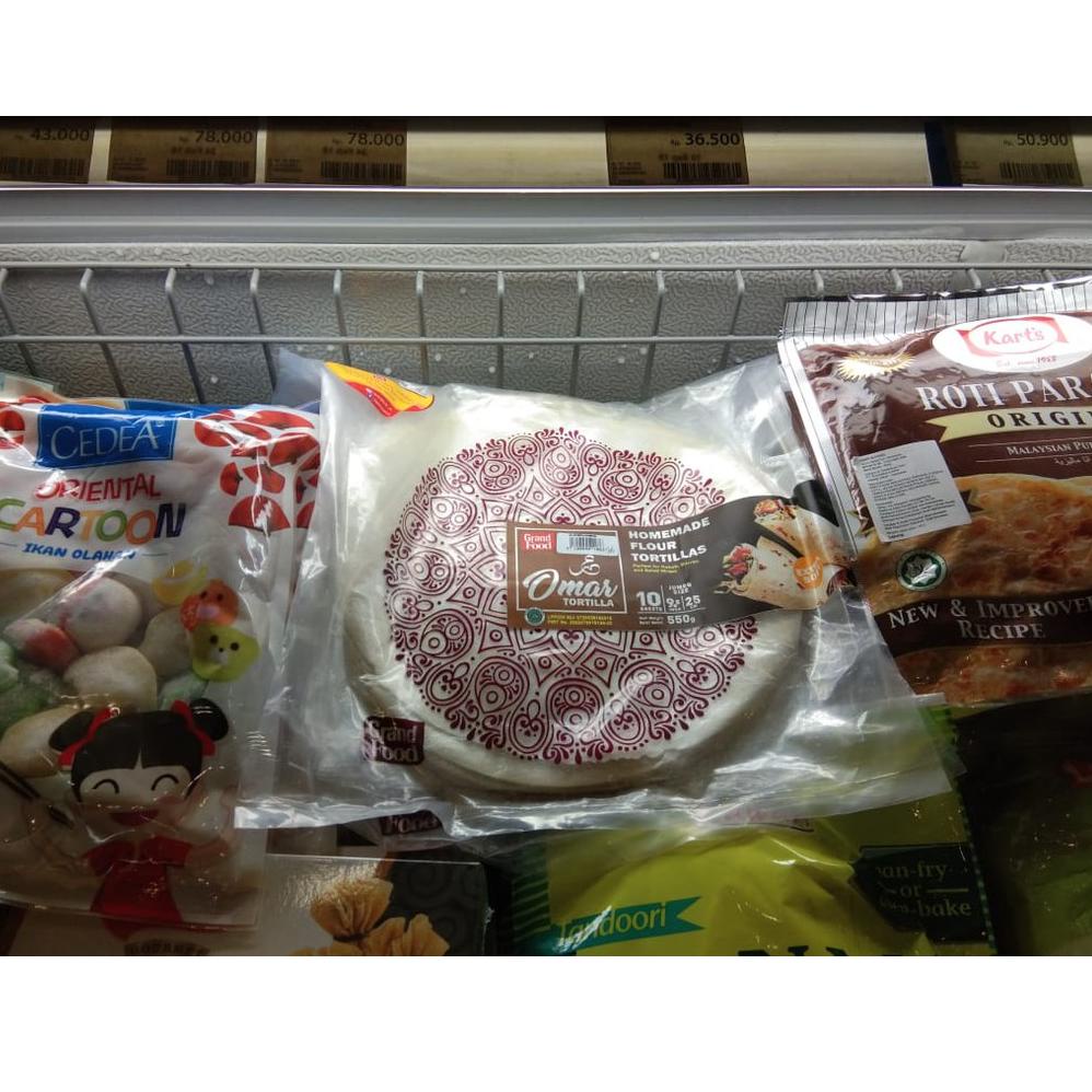 

㊋ Tortilla GANDUM OMAR Premium Whole Wheat 25 cm BIG SALES 2798 ❖