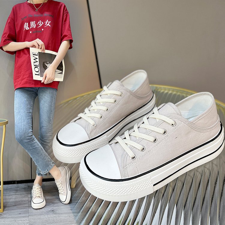 Favorite &quot;FREE BOX&quot; Sepatu Sneakers Kanvas Wanita Sport Shoes Sepatu Wanita Casual 9186