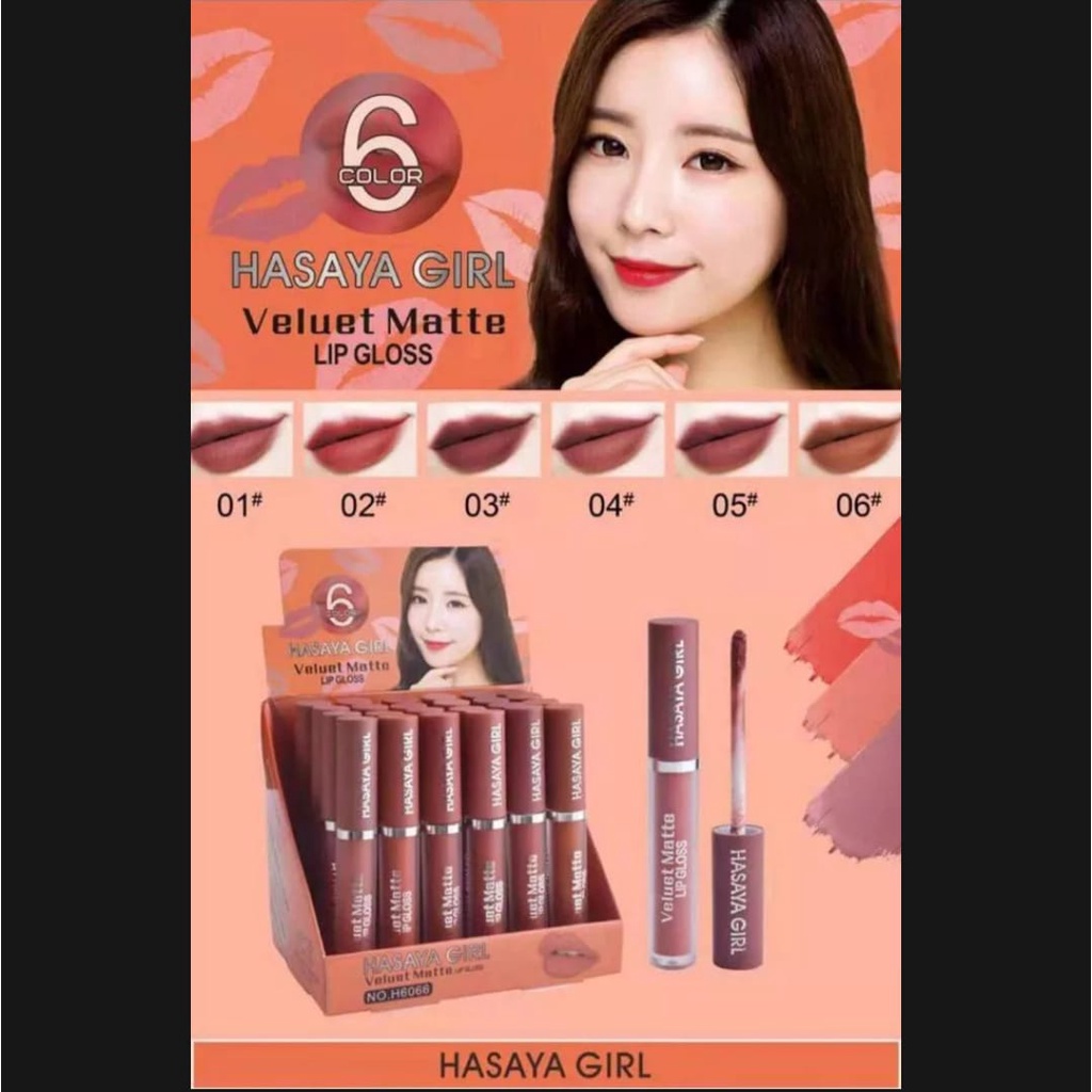 [LUSINAN] LIPGLOSS HASAYA GIRL VELVET MATTE