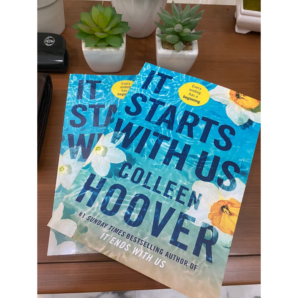 It Starts with Us By Colleen Hoover (English Version) New Sequel to It Ends with Us