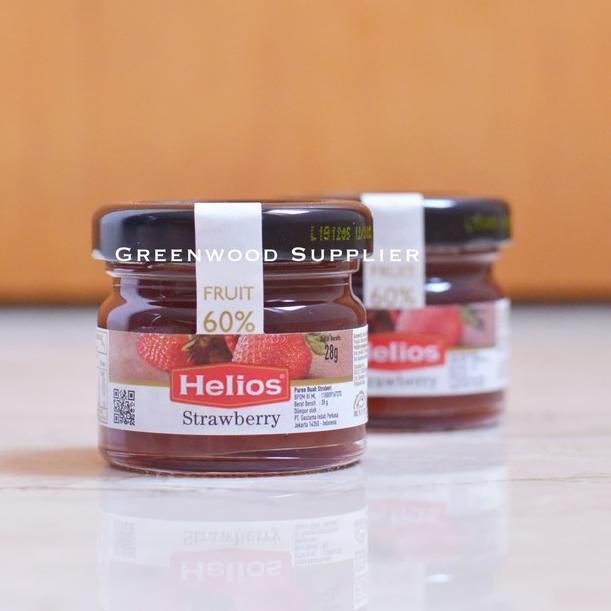 

Termurah Helios Mini Strawberry Preserve - 28G (3 Pcs) 