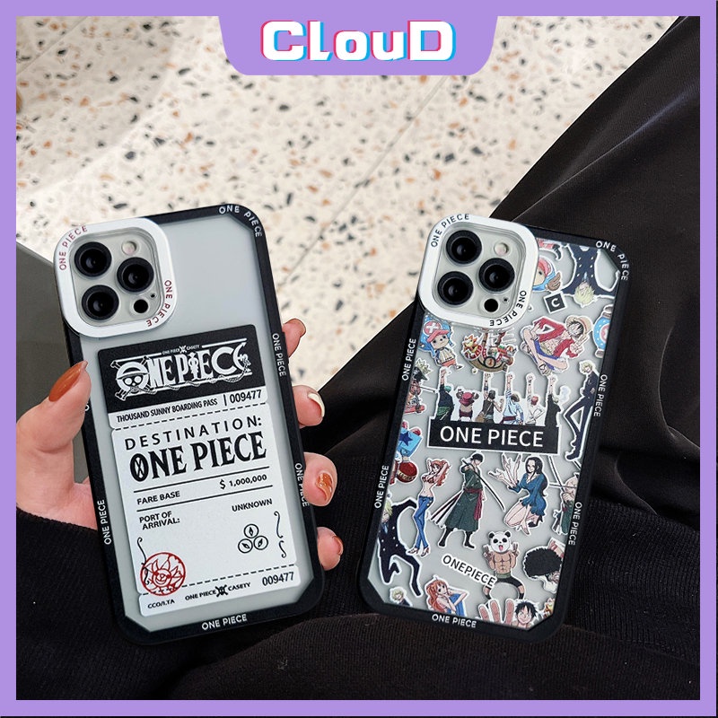 Case Desain Anime One Piece Untuk Oppo A95 A15 A16 A11 A94 A57 2022 A5 A15S A12 A54 A9 2020 A7 A12E A5S A35 A16K A74 A5 A15S A6 76 A3S 7Z Sarung Bantal Lembut