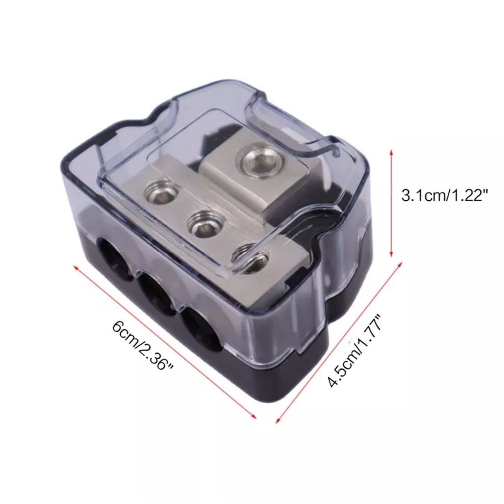 Ground Block / Blok Distribution Audio 1 Input 4 Ouput
