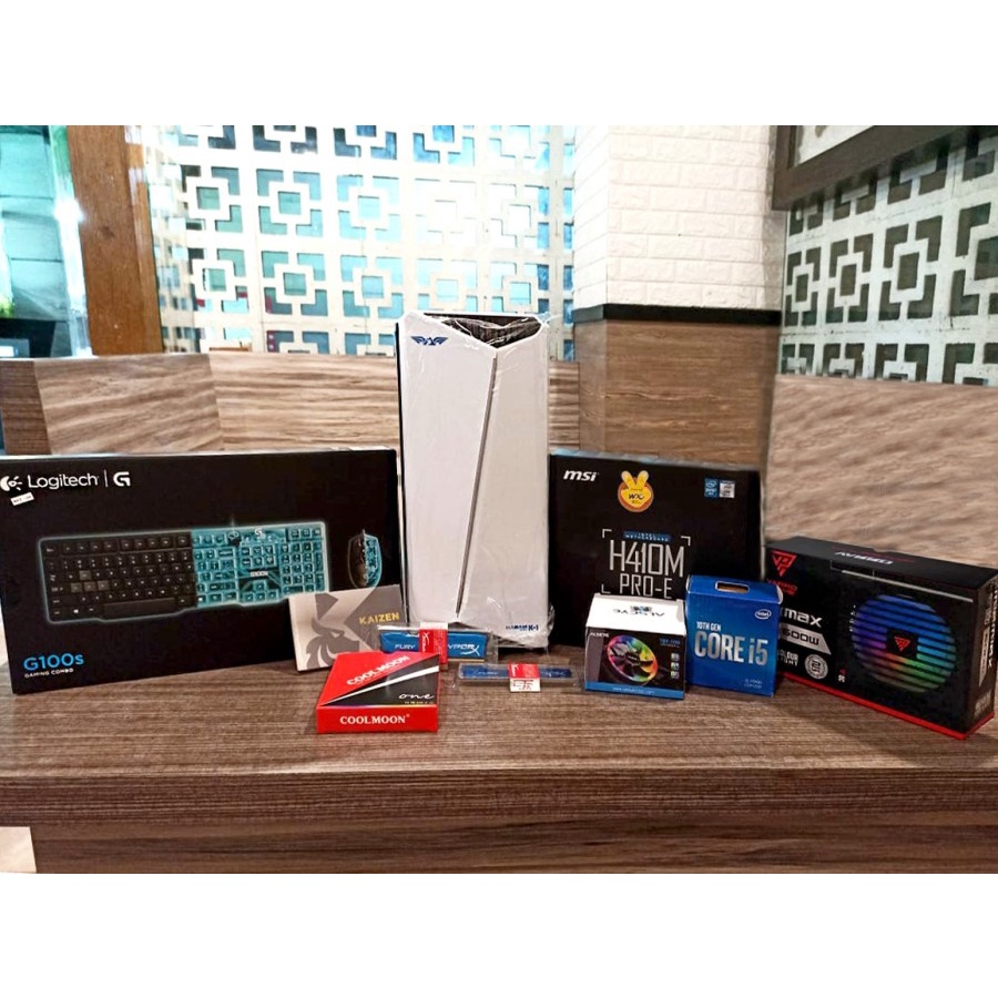 PC KOMPUTER RAKITAN INTEL CORE I5-10500/RAM 16GB/SSD 512GB NEW