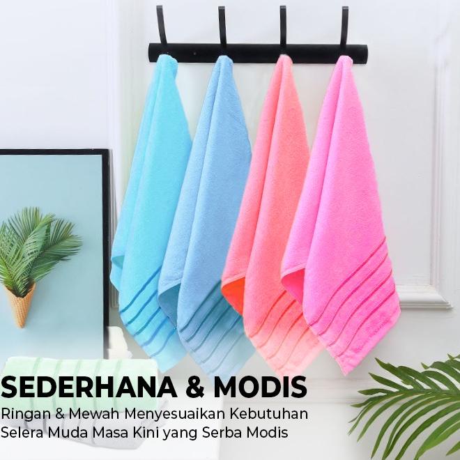 Cuma satu hari--Handuk Kecil Olahraga Handuk Ukuran 100cmx50cm / Handuk Kecil handuk polos daya sera