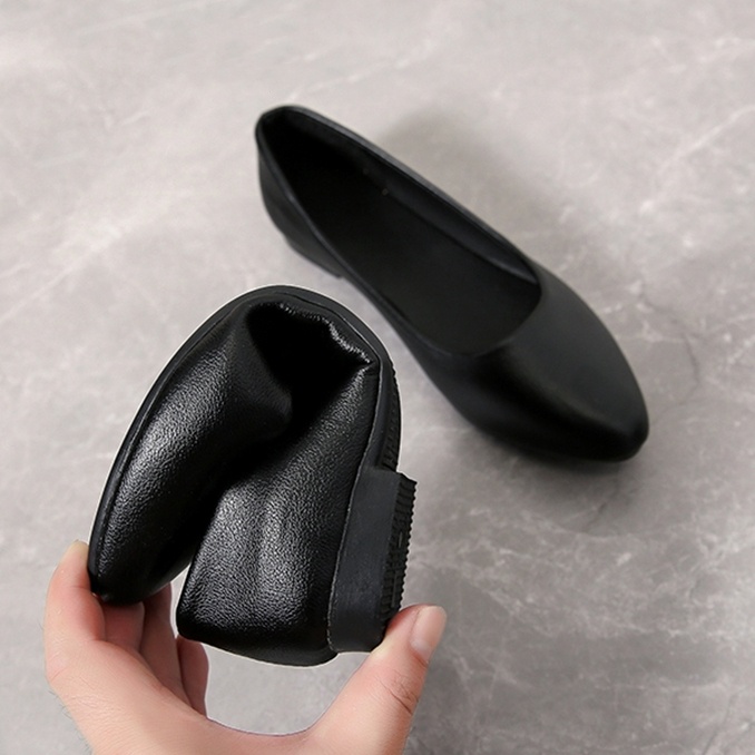 Workswell Sepatu Kerja Wanita Leather Low Heels 1.5 cm - 3 cm / Basic Softy Heels Shoes 1.5 cm - 3 cm 5190 (36-40)
