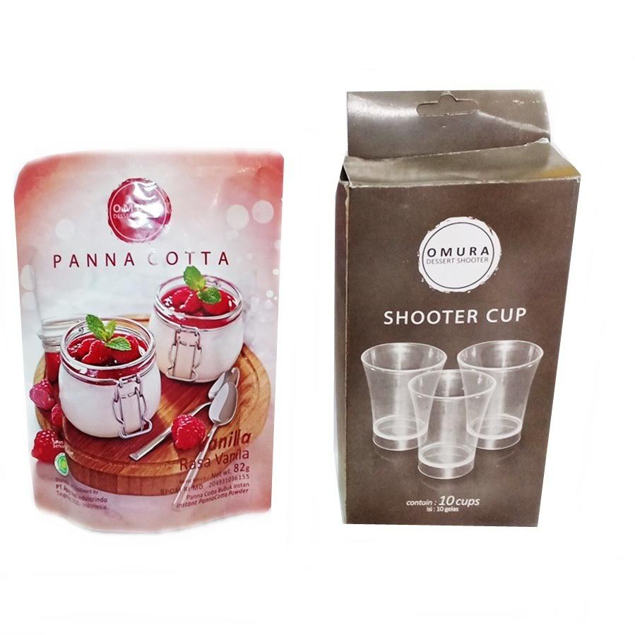 

Harga Khusus--Paket Omura Panna Cotta / Pannacotta + Shooter Cup