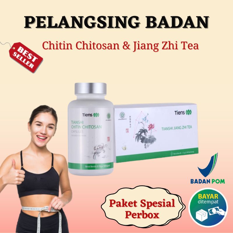 

TEH PELANGSING JIANG ZHI TEA & CHITIN CHITOSAN || PELANGSING TUBUH ALAMI TANPA EFEK SAMPING || LULUS BPOM DAN HALAL MUI