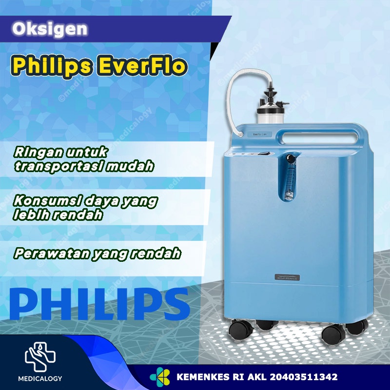 Philips EverFlo Oxygen Concentrator Alat Penghasil Oksigen