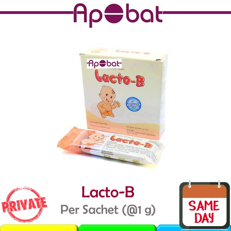 - ApObat - Lacto B Diare Anak Serbuk Sachet Obat Lacto-B Lacto B Lakto Be
