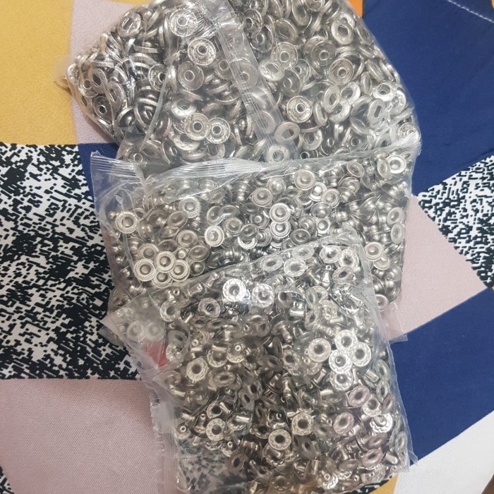 Kancing Paku Kancing Cetek / Pasangan Kancing Cetek /Kancing Snap