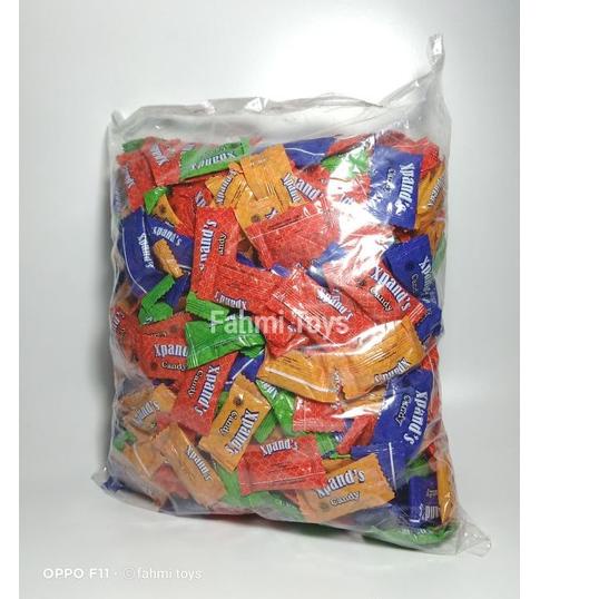 

✨MEN SALE✨ 1kg (500pcs) permen gothan // permen expands // permen isian kotak kado buruan