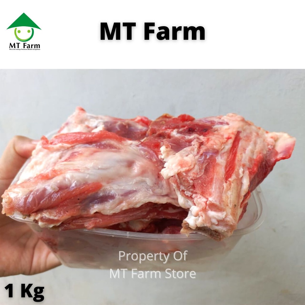 

Tulang Iga Kambing Domba Muda Fresh 1 Kg