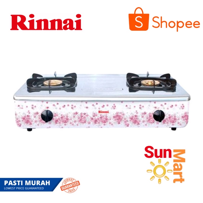 Kompor Rinnai RI 712 AF / Kompor Gas 2 Tungku Rinnai 712 AF