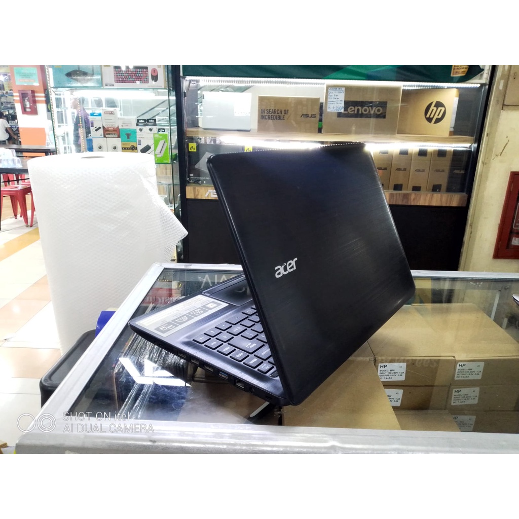 laptop Leptop Seken second Bekas ACER  RAM 4gb hdd 500gb bagus 4 gb 14 inc zoom siap pakai 1 jutaan 1jutaan murah