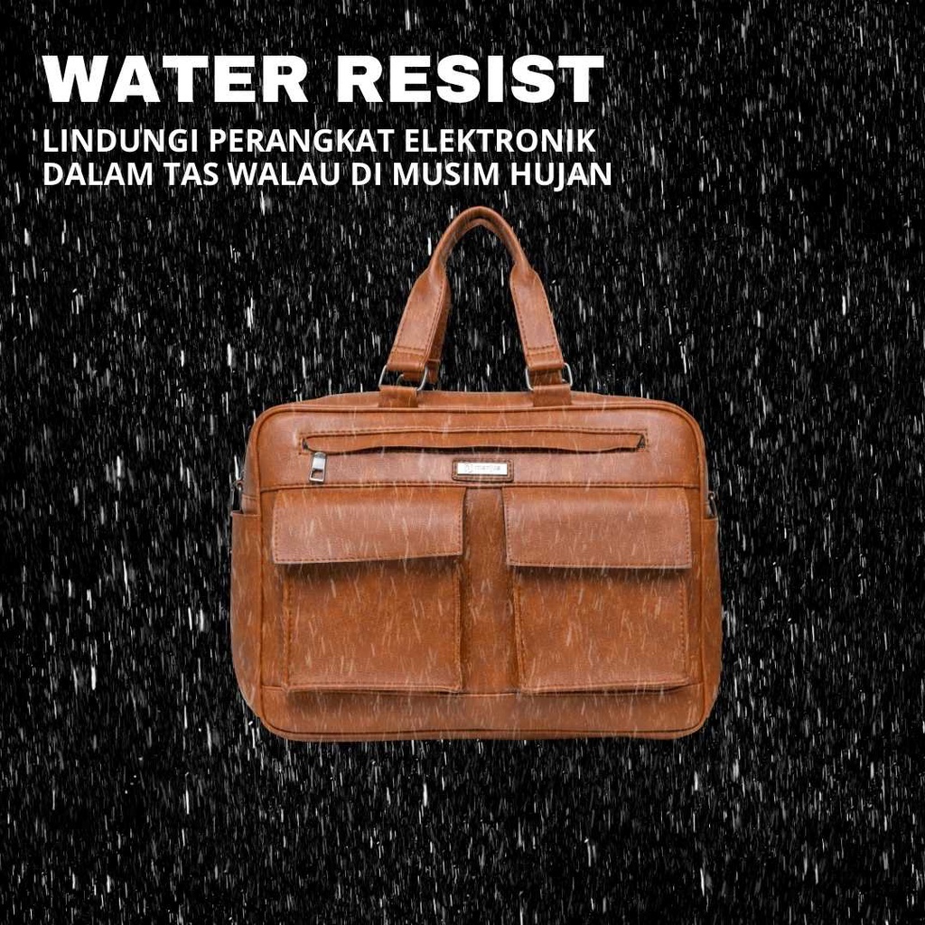 CORDOBA Bag by Manjua. Tas Kerja, Tas Laptop muat 14 inch, Tas Kuliah, Tas Ukuran Besar.