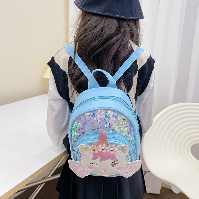 tas sekolah anak ransel anak motif unicorn horn mini tas import anak
