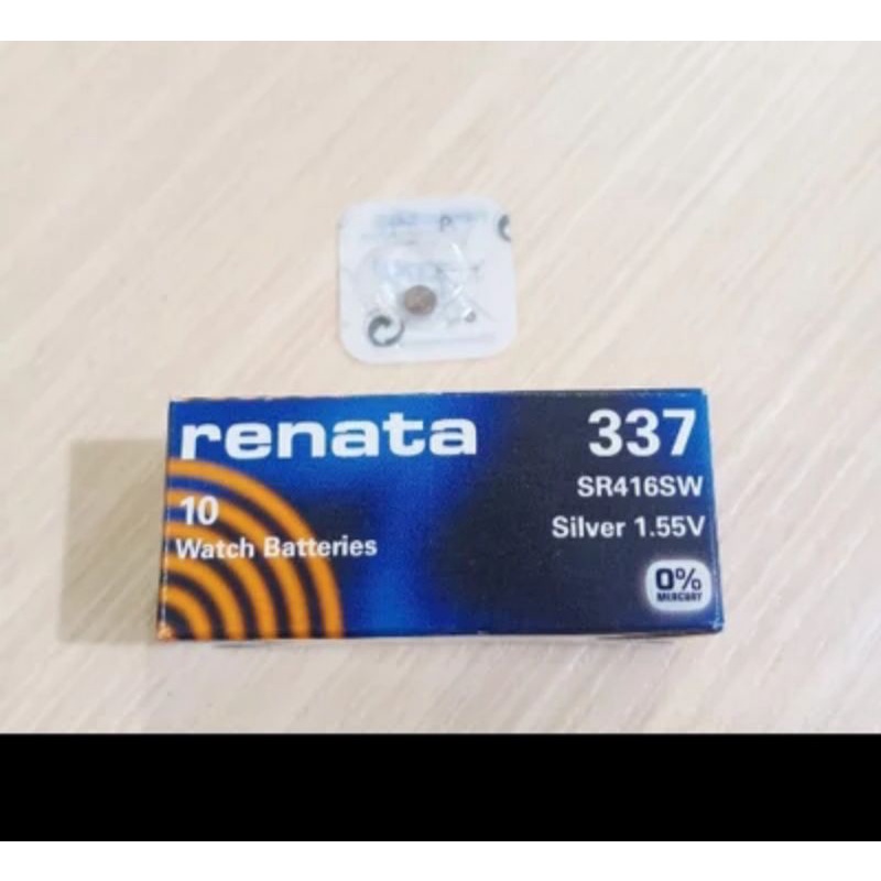 BATERY RENATA SR416SW/337 BATERAI 416 RENATA ORIGINAL