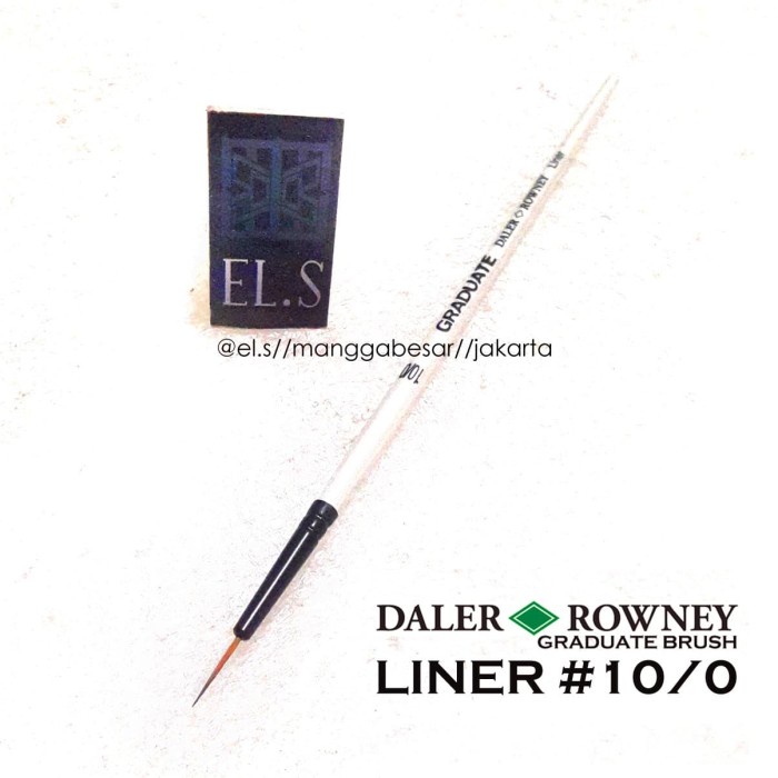 

Segera Miliki Daler Rowney Graduate Brush Liner 10/0 (Kuas Lukis) Diskon