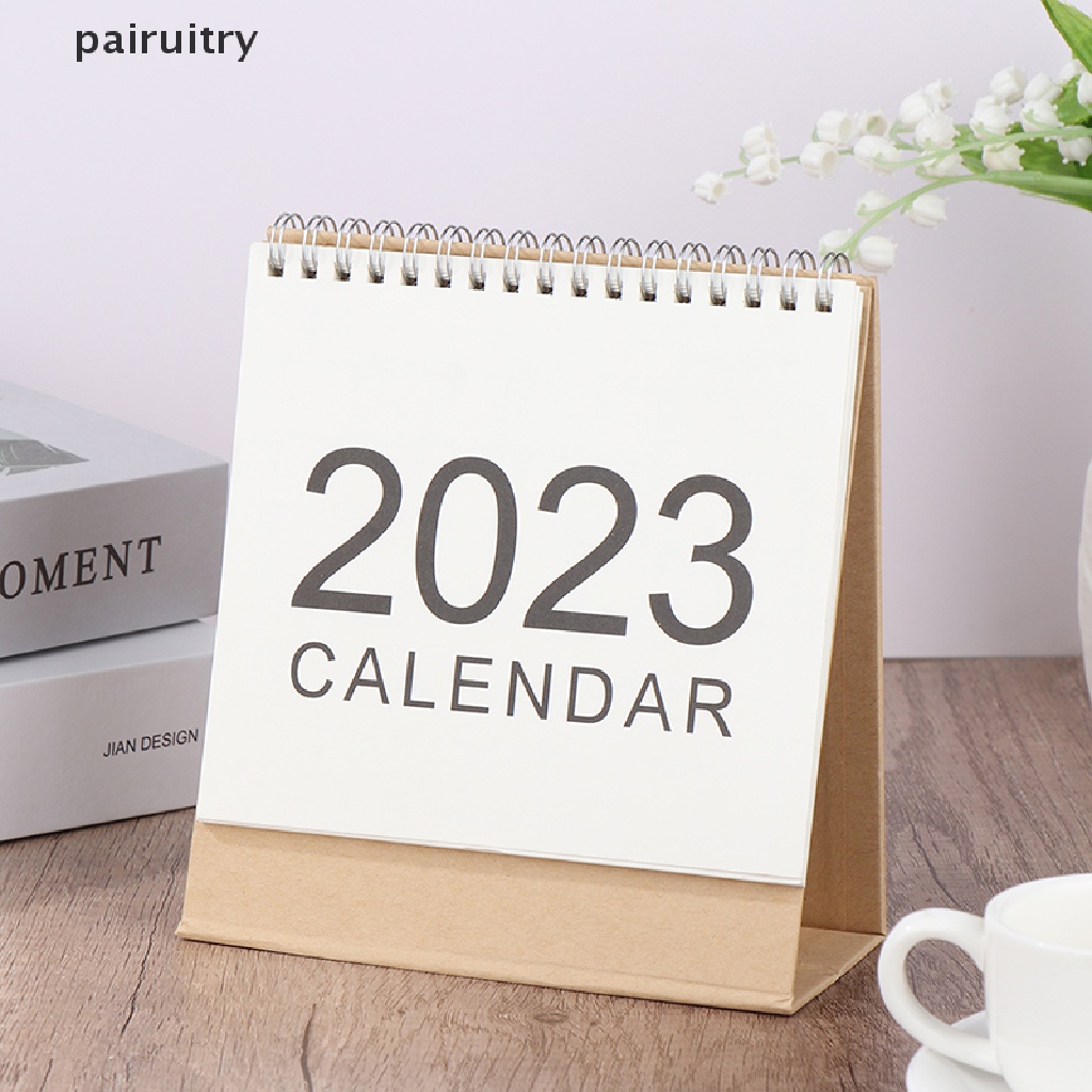 Prt 2023 Kalender Meja Mini Dengan Planner Jadwal Harian PRT