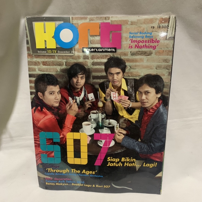 Majalah Korg Desember 2010 Sheila on 7 dan Bonus