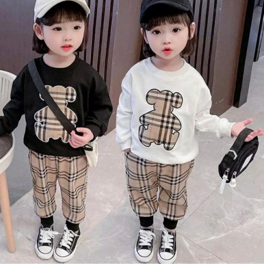 Sale Baju Stelan Anak Laki Laki Terbaru 2022 Setelan Switer Anak Cewek Cowok Kekinian Baju Anak Umur