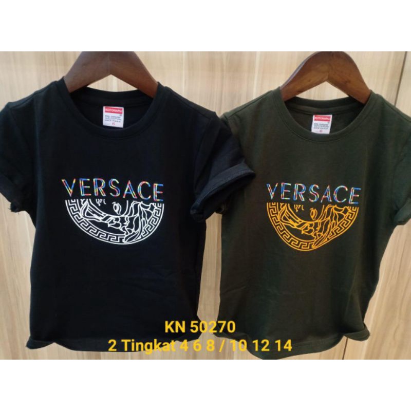 kaos anak import, kaos anak premium, versace