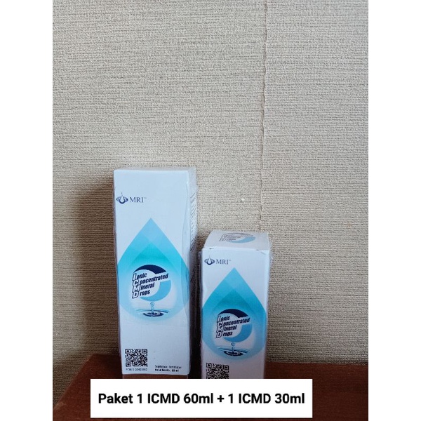 Paket 2 botol I-CMD 30ml & 60ml Exp 07/2022
