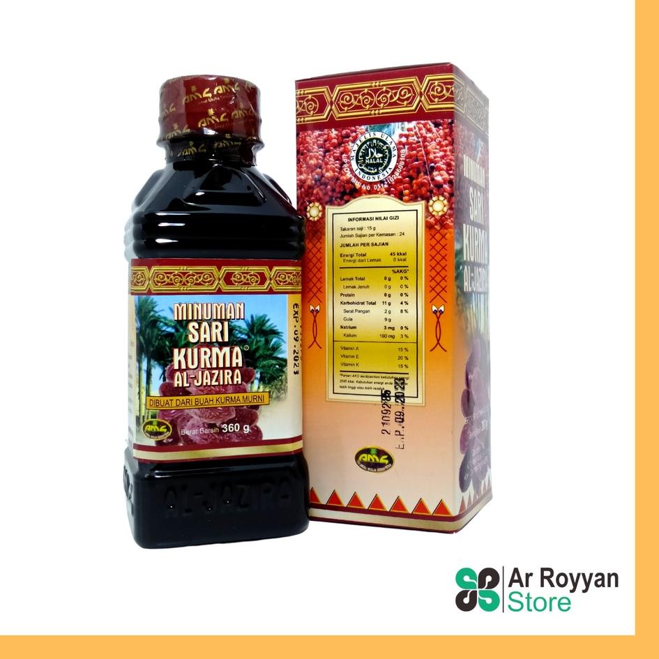 

CSj8J3v--Sari Kurma AL-JAZIRA kemasan botol plastik 360gr