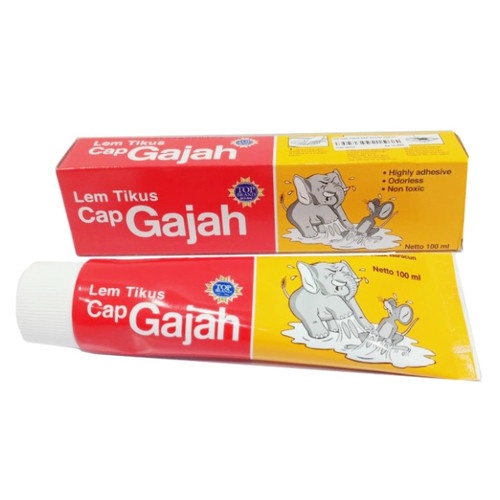 Lem Tikus Tube 100ml Cap Gajah