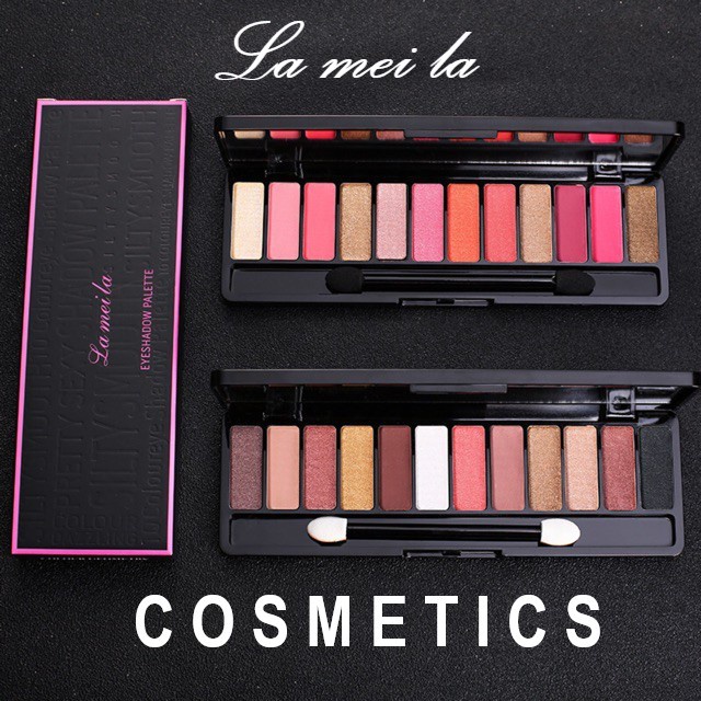 Beauty Jaya - [PROMO MURAH] 12 WARNA Lameila Eyeshadow Palette IMPORT KOREA 1111